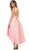 May Queen - RQ7604 Embellished Bateau High Low A-line Cocktail Dress Special Occasion Dress