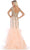 May Queen - RQ7690 Embroidered V-Neck Ruffled Mermaid Dress Special Occasion Dress