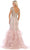 May Queen - RQ7690 Embroidered V-Neck Ruffled Mermaid Dress Special Occasion Dress