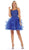 May Queen - RQ7720 Appliqued Sweetheart Bodice A-Line Dress Special Occasion Dress 2 / Royal