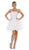 May Queen - RQ7720 Appliqued Sweetheart Bodice A-Line Dress Special Occasion Dress 2 / White