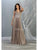 May Queen - RQ7828 Strappy Plunging V-Neck A-Line Dress Evening Dresses 2 / Rosegold