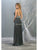 May Queen - RQ7828 Strappy Plunging V-Neck A-Line Dress Evening Dresses