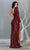May Queen - RQ7867 One Shoulder Dress with Slit Pageant Dresses