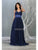 May Queen - RQ7869 Strappy Ruched Sweetheart A-Line Dress Prom Dresses 4 / Royal