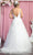 May Queen RQ7903 - Sleeveless Deep V-neck Wedding Dress Special Occasion Dress