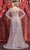 May Queen RQ7923 - Embroidered Illusion Evening Dress Evening Dresses