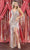 May Queen RQ7944 - Asymmetric Open Back Evening Dress Evening Dresses 4 / Rosegold