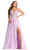 May Queen RQ7949 - Floral Embroidered Bodice Gown Prom Dresses 4 / Victorian Lilac