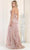 May Queen RQ7952 - Embellished Slit Long Gown Evening Dresses