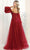 May Queen RQ7953 - Strapless Floral A line Gown Ball Gowns