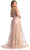 May Queen RQ7958 - Beaded Sheer Evening Dress Prom Dresses