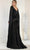 May Queen RQ7961 - Cape Sleeves V Neck Sheath Dress Evening Dresses