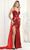 May Queen RQ7964 - Plunging Sweetheart Evening Dress Evening Dresses 4 / Red