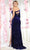 May Queen RQ7970 - Assymmetric Sequined Long Dress Evening Dresses