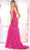 May Queen RQ7979 - V Neck High Slit Evening Dress Evening Dresses