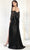 May Queen RQ8016 - Off Shoulder High Slit A Line Dress Evening Dresses