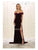 May Queen - Sweetheart Velvet Evening Dress RQ7533 - 1 pc Black In Size 12 Available CCSALE 12 / Black