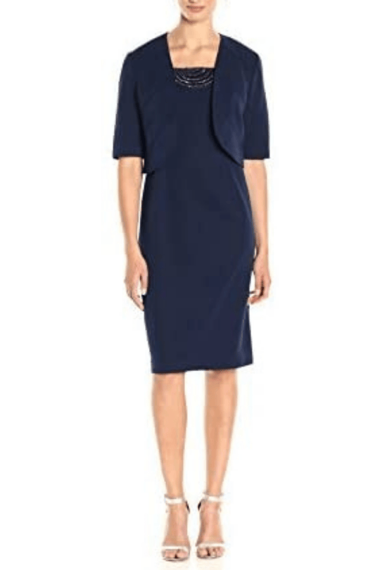 Maya Brooke 26385 - Two-Piece Sleeveless And Crop Jacket Formal Dress Special Occasion Dress