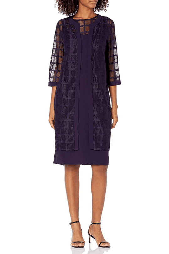 Maya Brooke 27367J - Two Piece Quarter Length Jacket Dress Special Occasion Dress