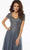 MGNY By Mori Lee - 72116 Bead Embroidered Deep V-neck A-line Dress Mother of the Bride Dresses