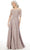 MGNY By Mori Lee - 72220 Off Shoulder Embroidered Lace Crepe Gown Mother of the Bride Dresses