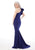 MGNY By Mori Lee - 72235 Ruffled One Shoulder Trumpet Dress Evening Dresses