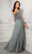 MGNY By Mori Lee - 72403 V-Neck A-Line Evening Dress Evening Dresses