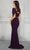 MGNY By Mori Lee - 72409 Plunging V-Neck Sheath Evening Dress Evening Dresses
