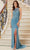 MGNY By Mori Lee 72707 - Beaded Jersey Prom Dress Prom Dresses 00 / Slate