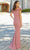 MGNY By Mori Lee 72709 - Crepe Ruffled Slit Long Dress Evening Dresses