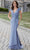 MGNY By Mori Lee 72714 - Cap Sleeved Prom Dress Prom Dresses 00 / Slate
