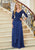 MGNY By Mori Lee 72720 - Laced Quarter Sleeve Evening Gown Special Occasion Dress