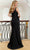 MGNY By Mori Lee 72723 - Asymmetric Neck Seamed Evening Gown Special Occasion Dress