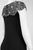 MIGNON - Jeweled Cap Sleeve Jersey Gown AL1889B Special Occasion Dress