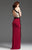MIGNON - VM918BL Halter Color Block Cutout Gown Special Occasion Dress