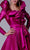 MNM Couture 2696 - Oversized Collar Satin Dress Special Occasion Dress
