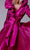 MNM Couture 2696 - Oversized Collar Satin Dress Special Occasion Dress