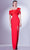 MNM Couture G1346 - Sash Ornate Evening Gown Evening Dresses 0 / Red
