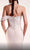 MNM COUTURE G1433 - Textured Drape Evening Gown Evening Dresses