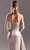 MNM COUTURE G1519 - Asymmetric Pleated Evening Dress Evening Dresses