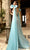 MNM Couture K3923 - Angel Cape Plunging V Neckline Prom Dresses