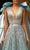 MNM Couture K3923 - Angel Cape Plunging V Neckline Prom Dresses