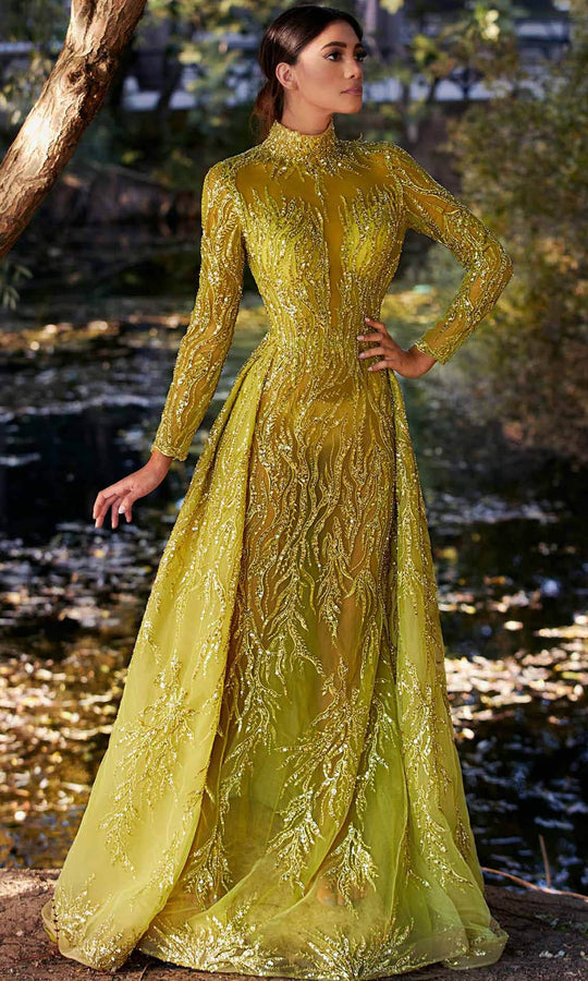 MNM Couture K3926 - Sheer Illusion Formal Gown