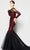 MNM Couture - N0411 Illusion Sequined Trumpet Gown Evening Dresses