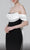 MNM COUTURE N0456 - Draped Off Shoulder Evening Dress Evening Dresses