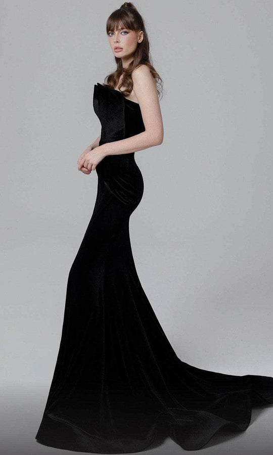 MNM Couture N0465 Straight Neckline Dress