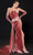 MNM Couture N0515 - Sweetheart Velvet Evening Gown Prom Dresses 4 / Pink