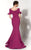 MNM Couture - Ruffle Accented Mermaid Dress 2144A Formal Gowns