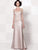 Mon Cheri - 114651 Two Piece Off Shoulder Long Dress - 1 Pc. Raisin in size 10 Available CCSALE 10 / RAISIN